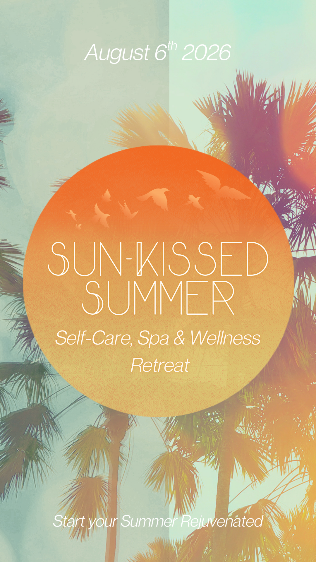 Sun-Kissed Summer Luxury Spa Retreat! 08.06.2026 [SOLD OUT]