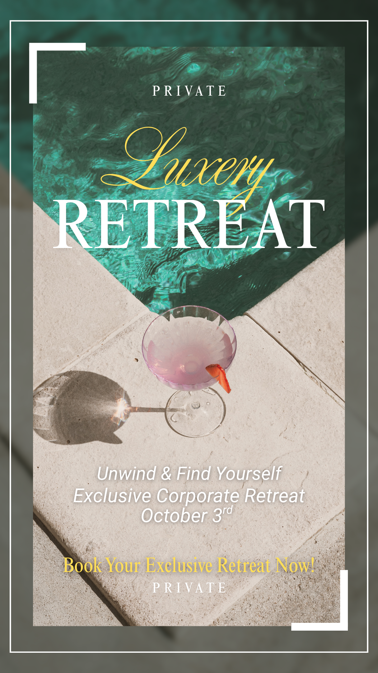 Exclusive Luxury Executive Retreat Oct 3rd [PRIVATE]