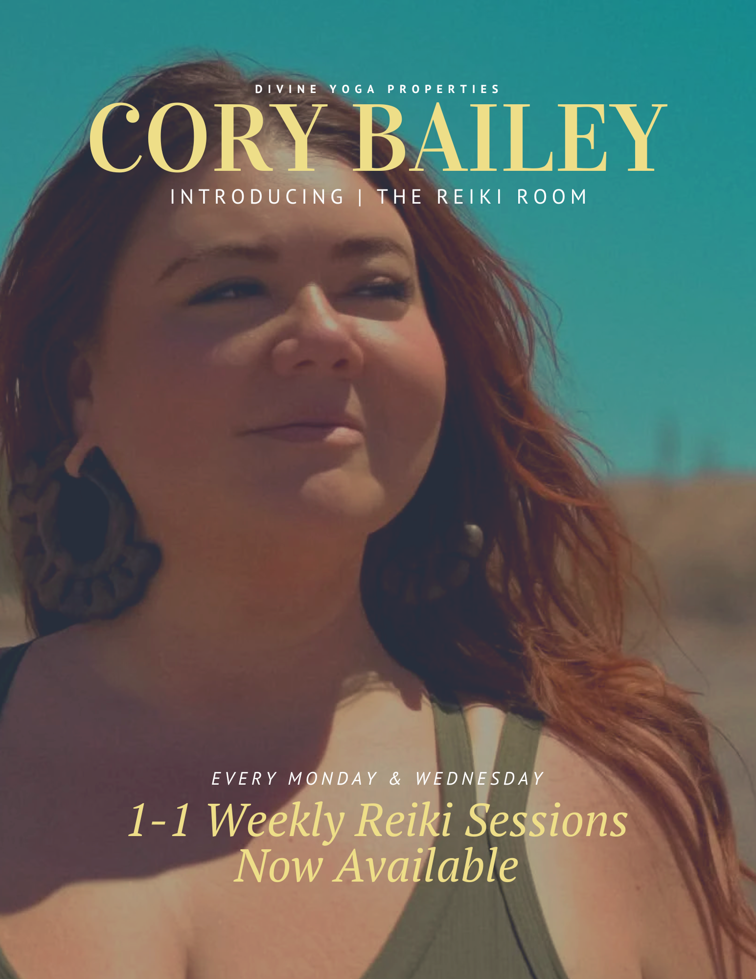 The Reiki Room with Cory Bailey-Fernandez (Every Monday and Wednesday)